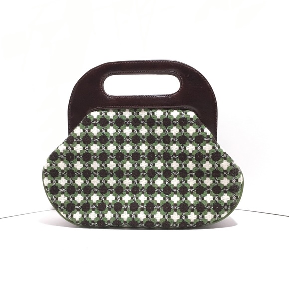 Leather and Wool Bermuda Bag From SECONDWIND - Picture 3 of 8